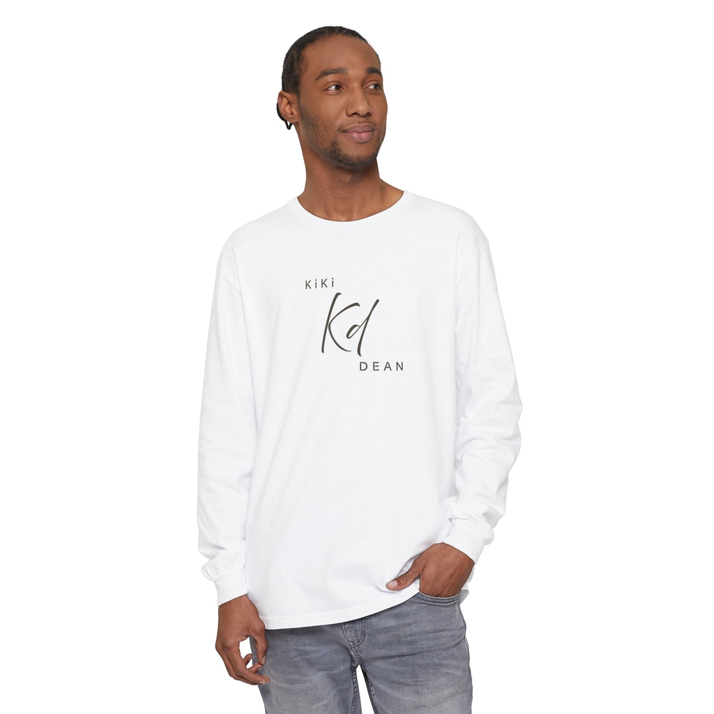 KiKi DEAN Unisex Garment-dyed Long Sleeve T-Shirt