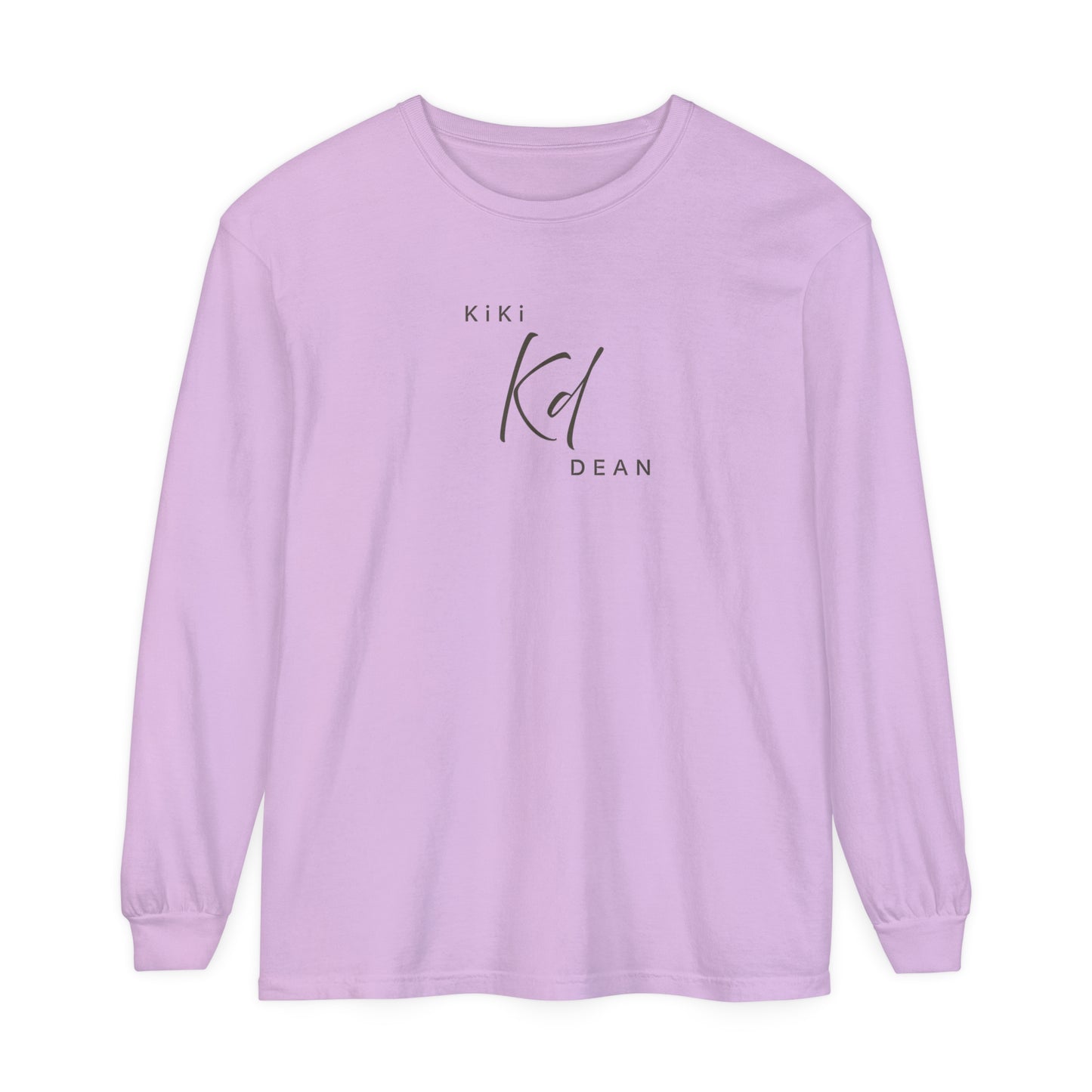 KiKi DEAN Unisex Garment-dyed Long Sleeve T-Shirt