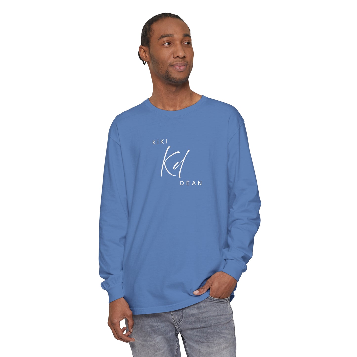 KiKi DEAN Unisex Garment-dyed Long Sleeve T-Shirt