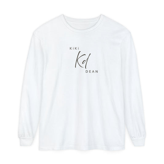 KiKi DEAN Unisex Garment-dyed Long Sleeve T-Shirt