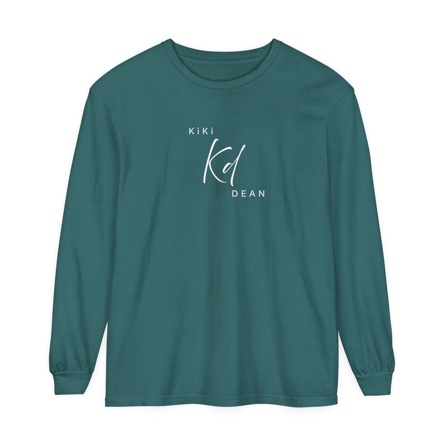 KiKi DEAN Unisex Garment-dyed Long Sleeve T-Shirt