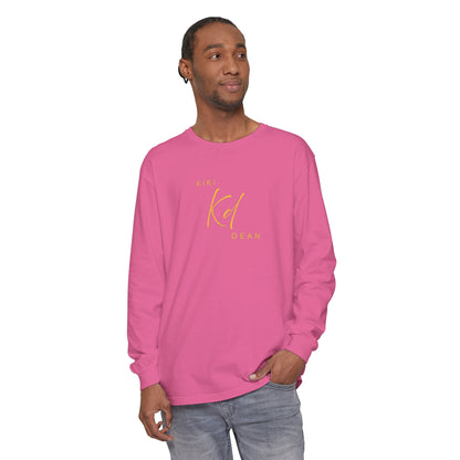 KiKi DEAN Unisex Garment-dyed Long Sleeve T-Shirt