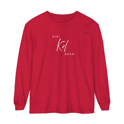 KiKi DEAN Unisex Garment-dyed Long Sleeve T-Shirt